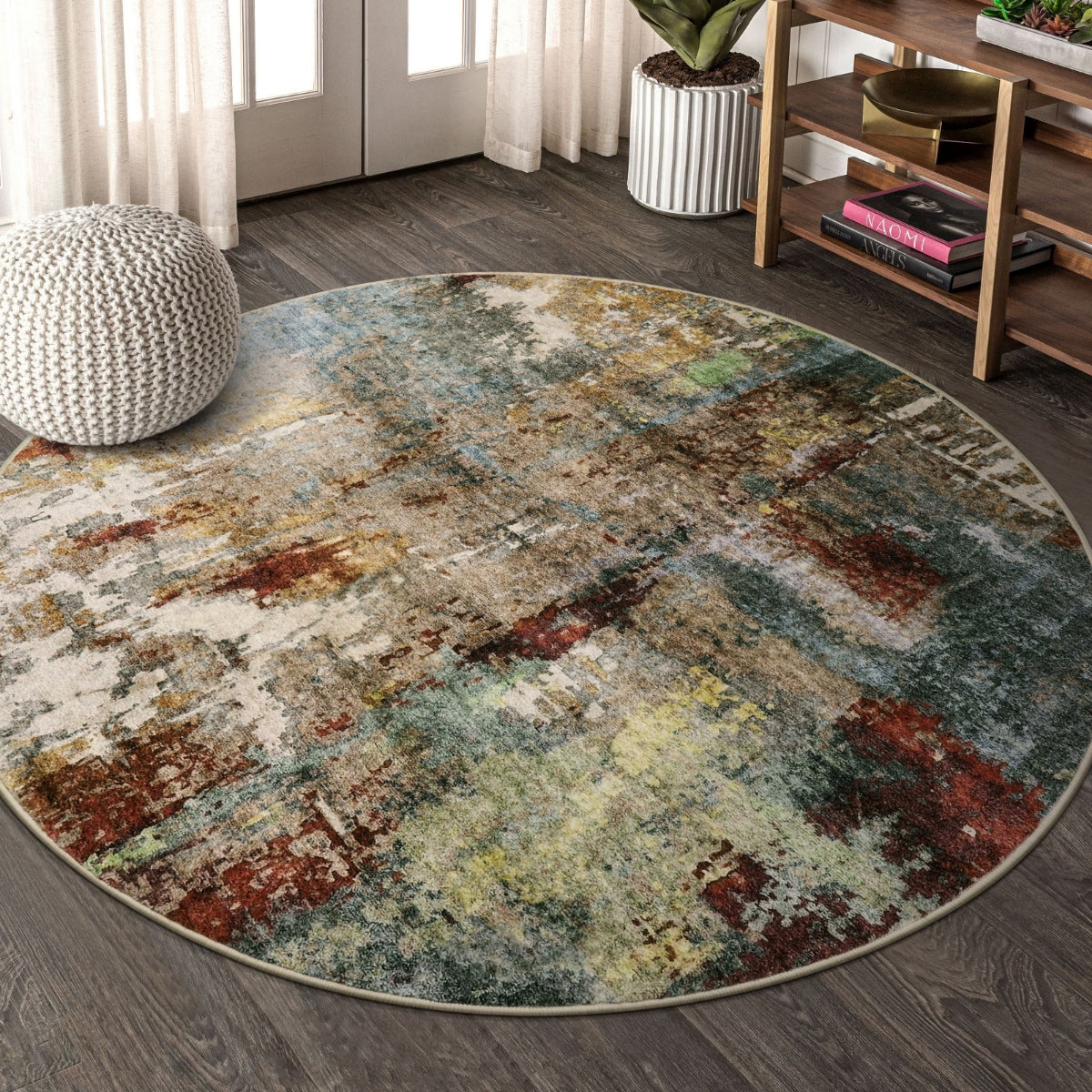 Modern Abstract Area Rug