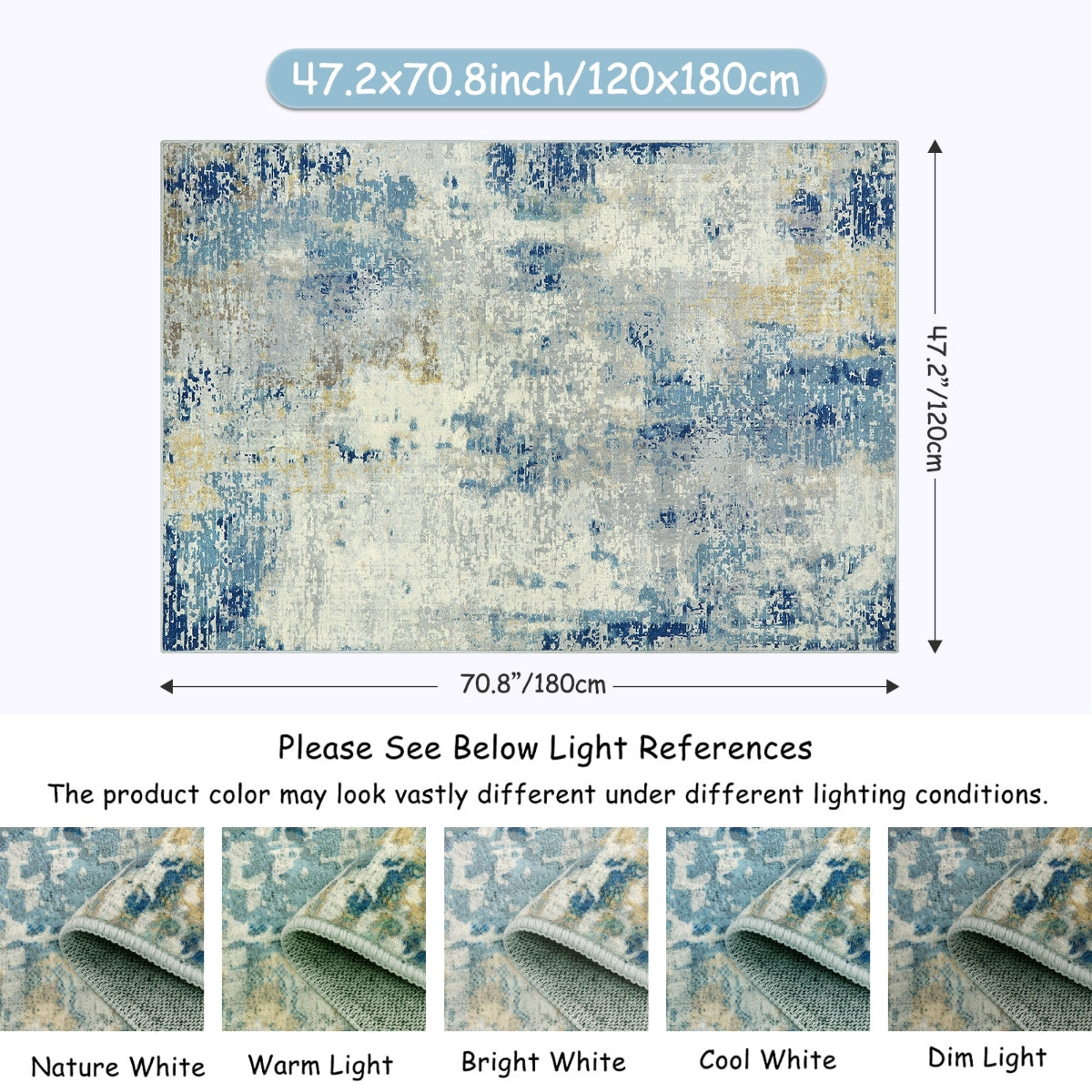 Modern Abstract Area Rug