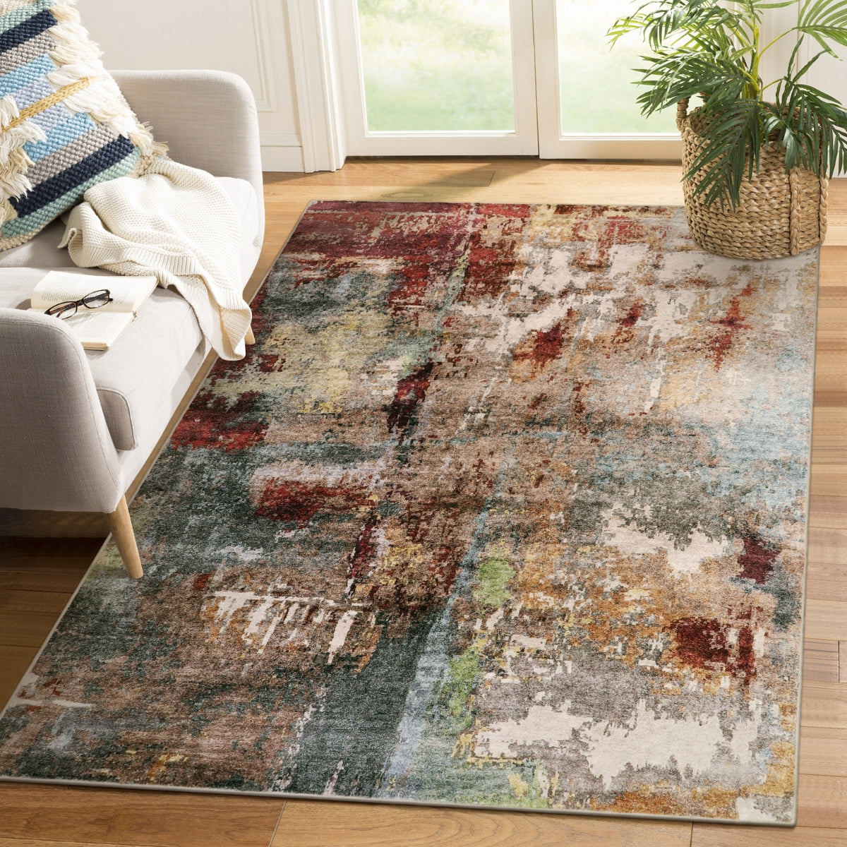 Modern Abstract Area Rug