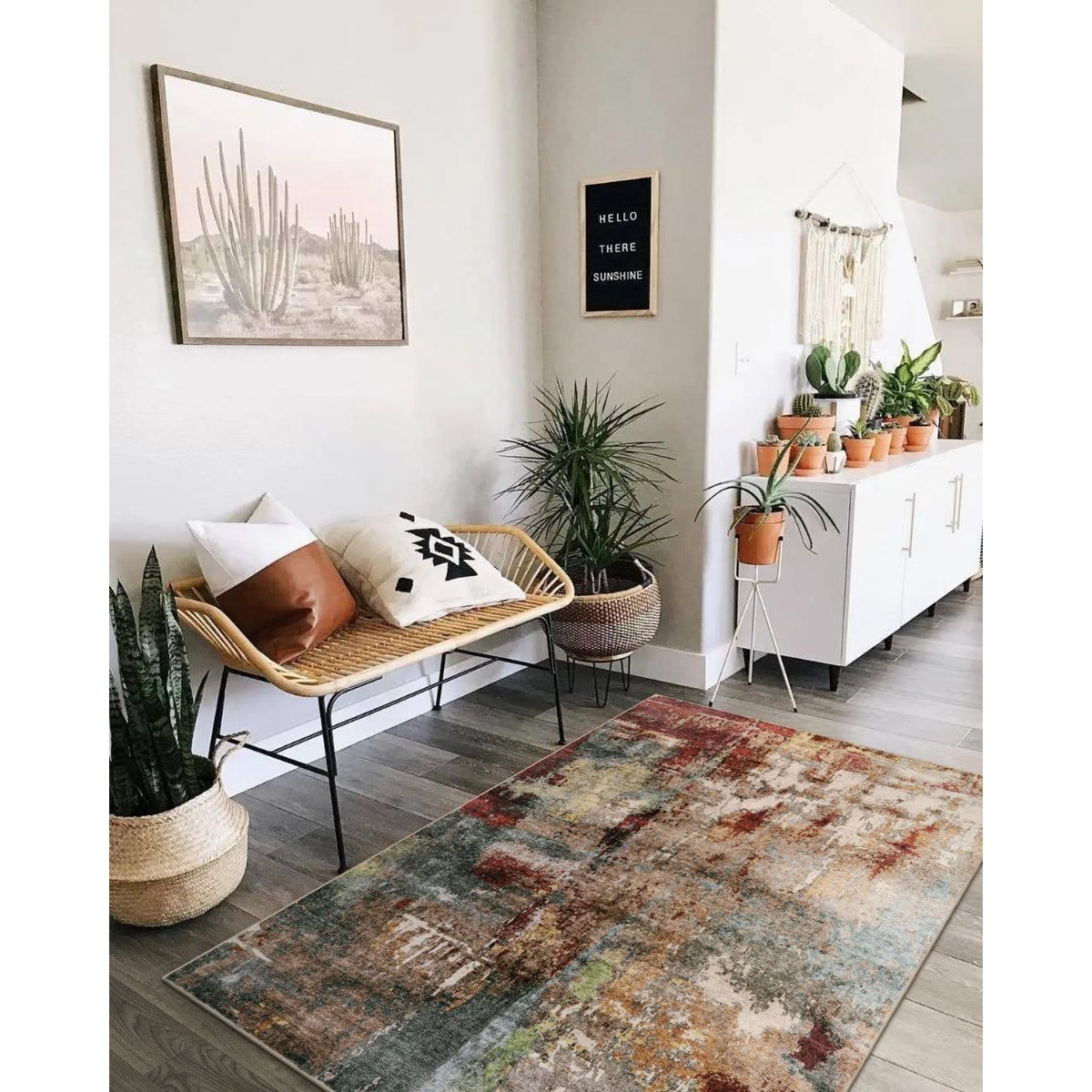 Modern Abstract Area Rug