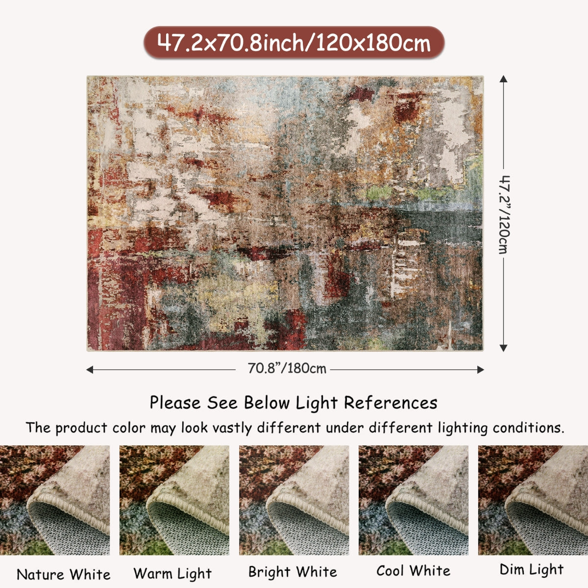 Modern Abstract Area Rug