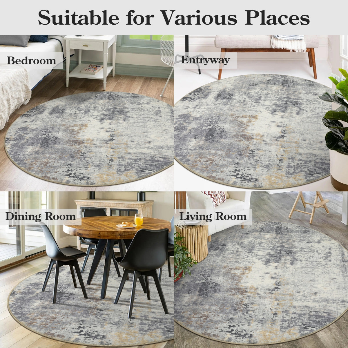 Modern Abstract Area Rug