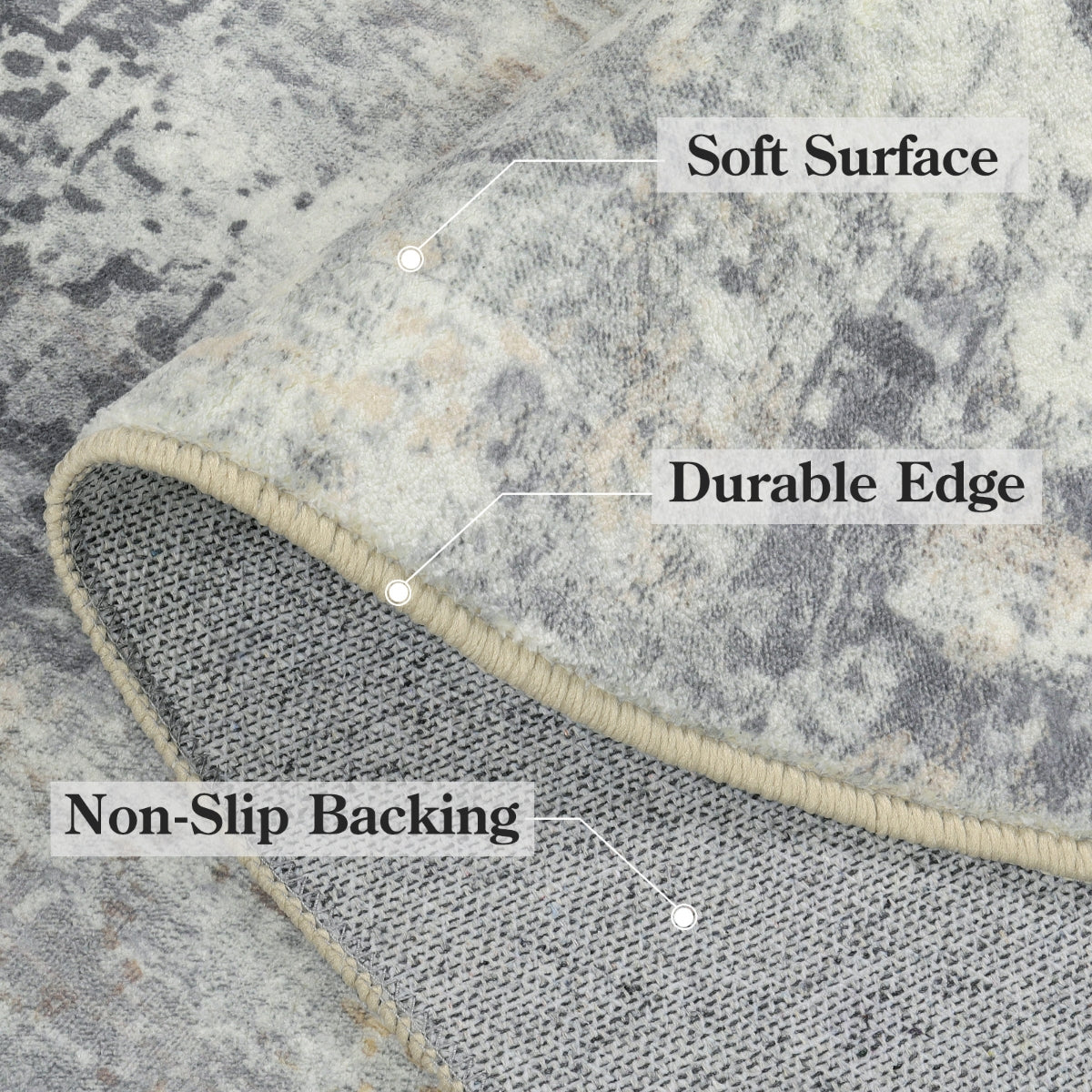 Modern Abstract Area Rug