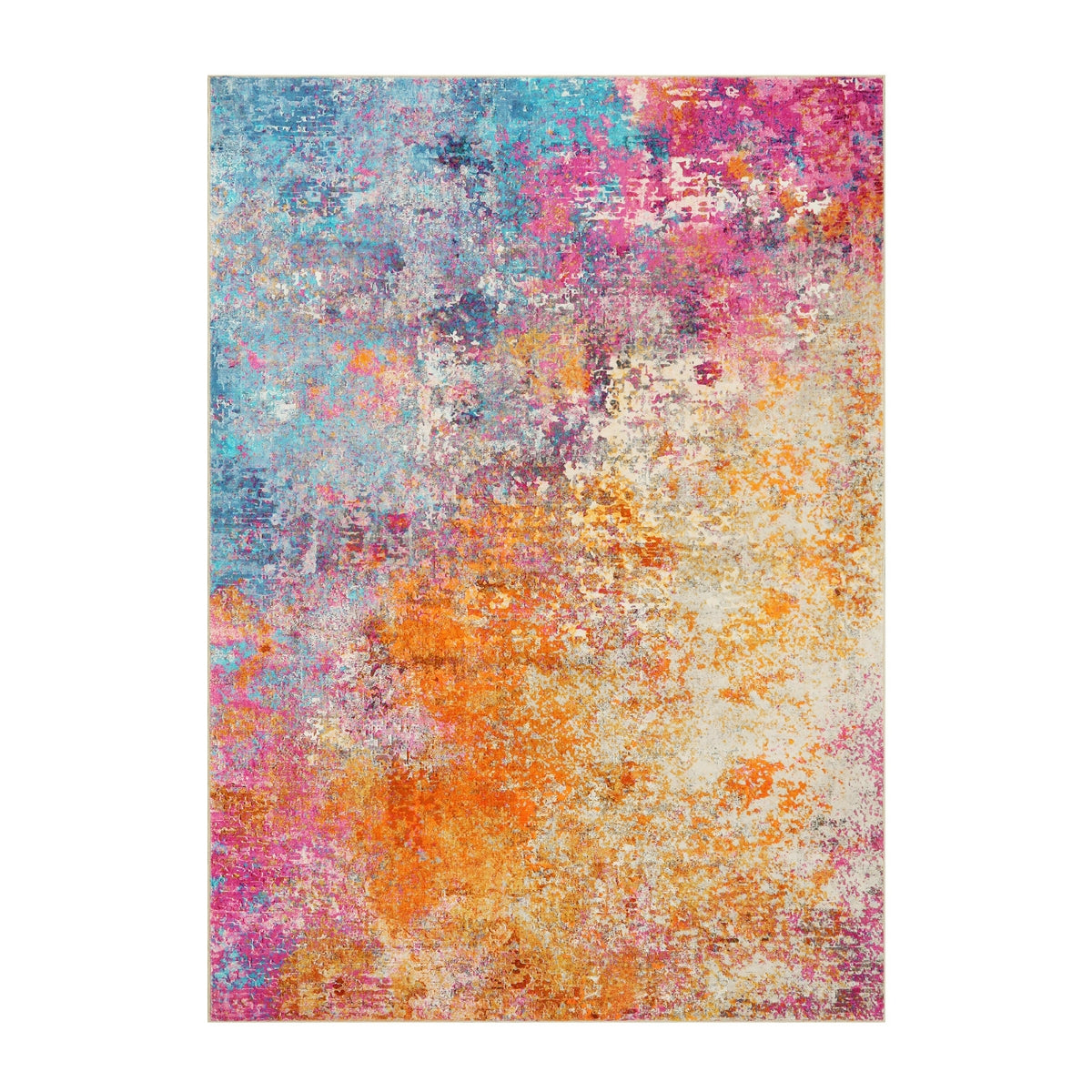 Etoile Washable Modern Abstract Galaxy Rug Area Rugs Lahome
