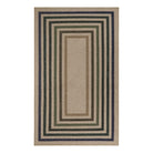 Liana Washable Modern Geometric Neutral Easy-Jute Colorful Indoor/Outdoor Rug Easy Jute Area Rug Lahome