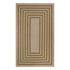 Liana Washable Modern Geometric Neutral Easy-Jute Colorful Indoor/Outdoor Rug Easy Jute Area Rug Lahome