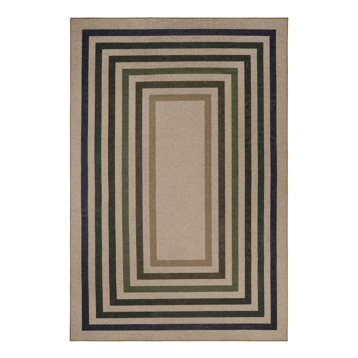 Liana Washable Modern Geometric Neutral Easy-Jute Colorful Indoor/Outdoor Rug Easy Jute Area Rug Lahome