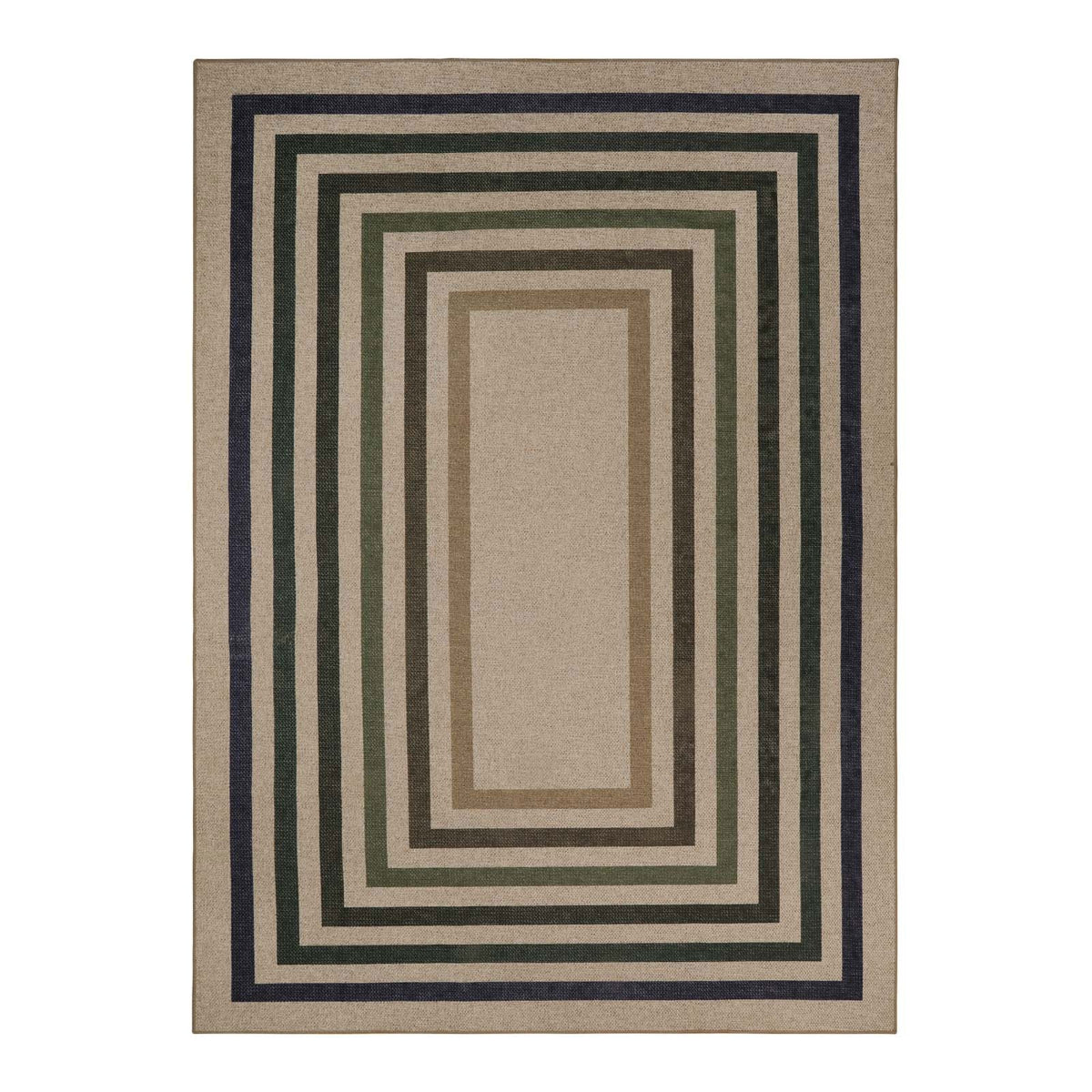 Liana Washable Modern Geometric Neutral Easy-Jute Colorful Indoor/Outdoor Rug Easy Jute Area Rug Lahome