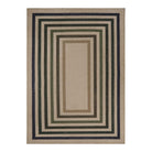 Liana Washable Modern Geometric Neutral Easy-Jute Colorful Indoor/Outdoor Rug Easy Jute Area Rug Lahome
