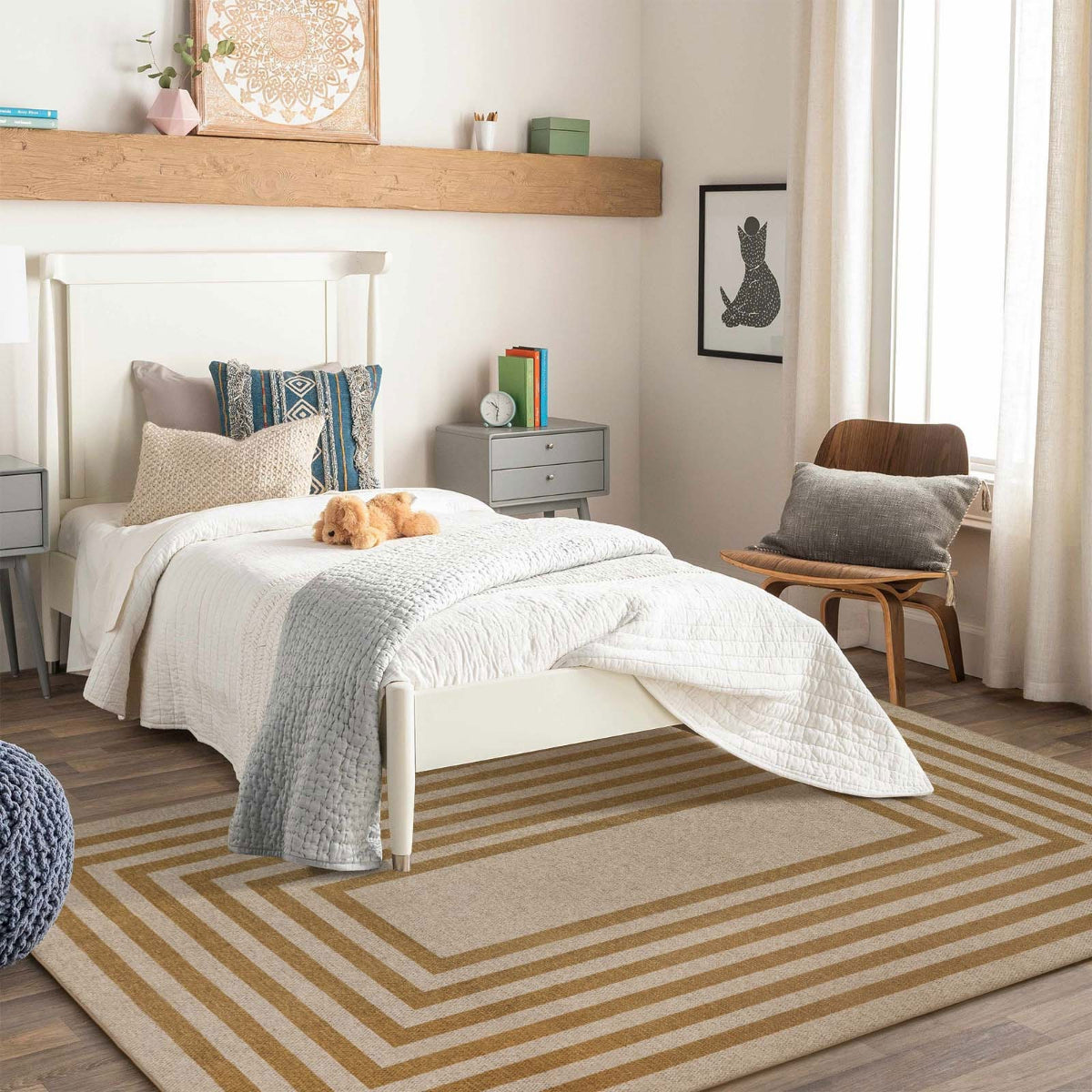 Modern Neutral Rug