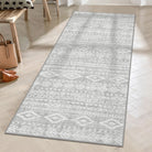 Modern Rustic Farmhouse Moroccan Tribal Style Rug
