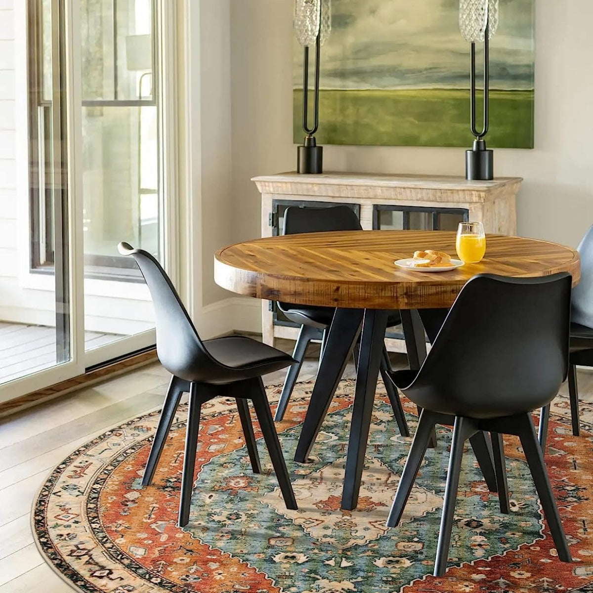 Lahome Boho Tribal Area Rug