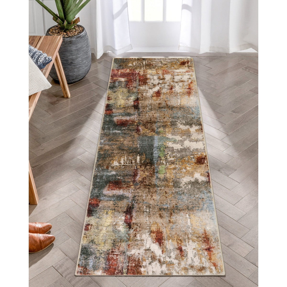 Modern Abstract Area Rug