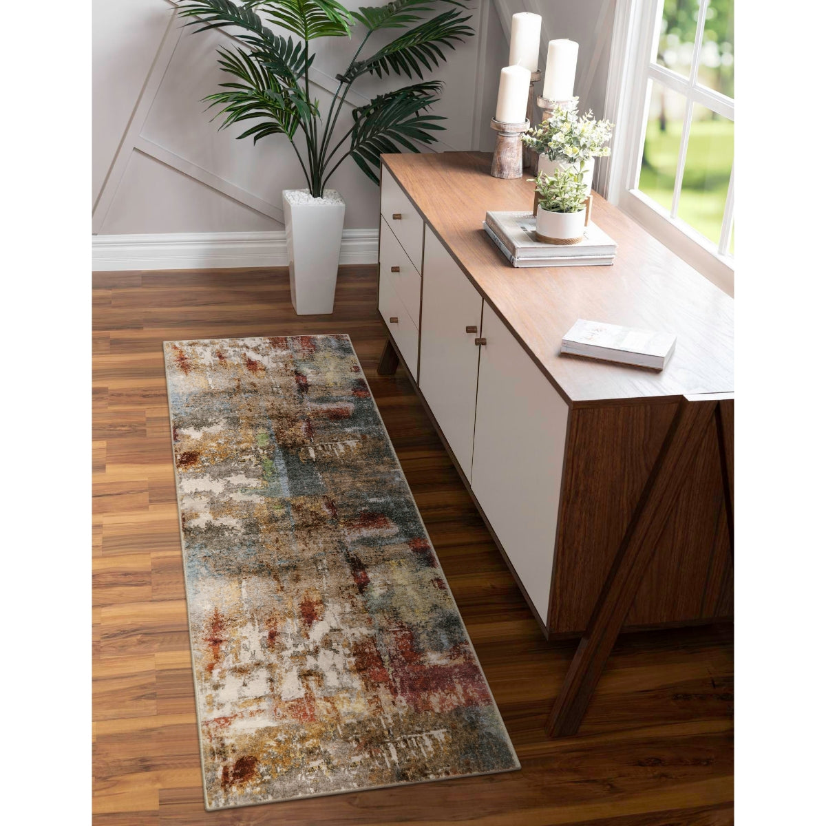 Modern Abstract Area Rug