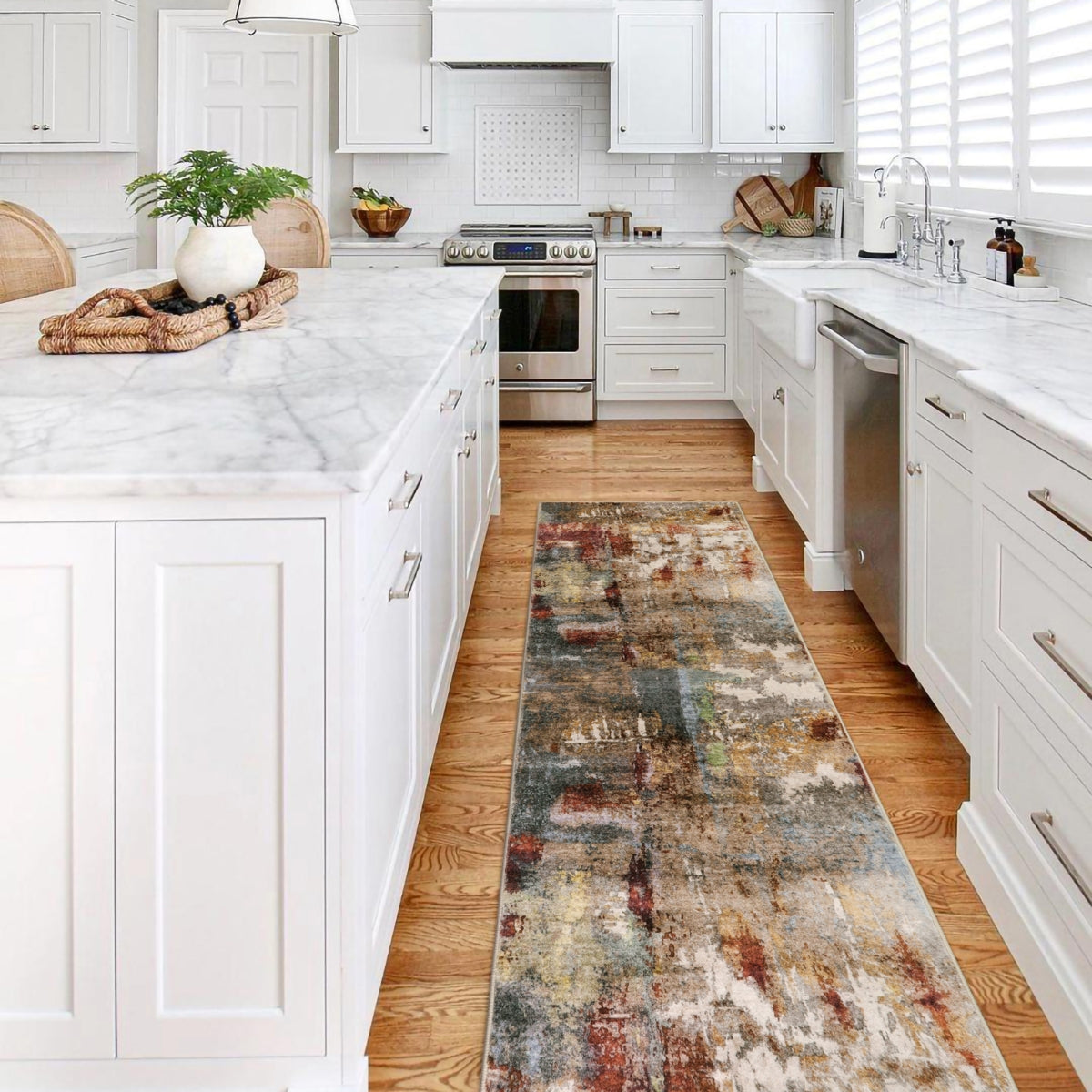 Modern Abstract Area Rug