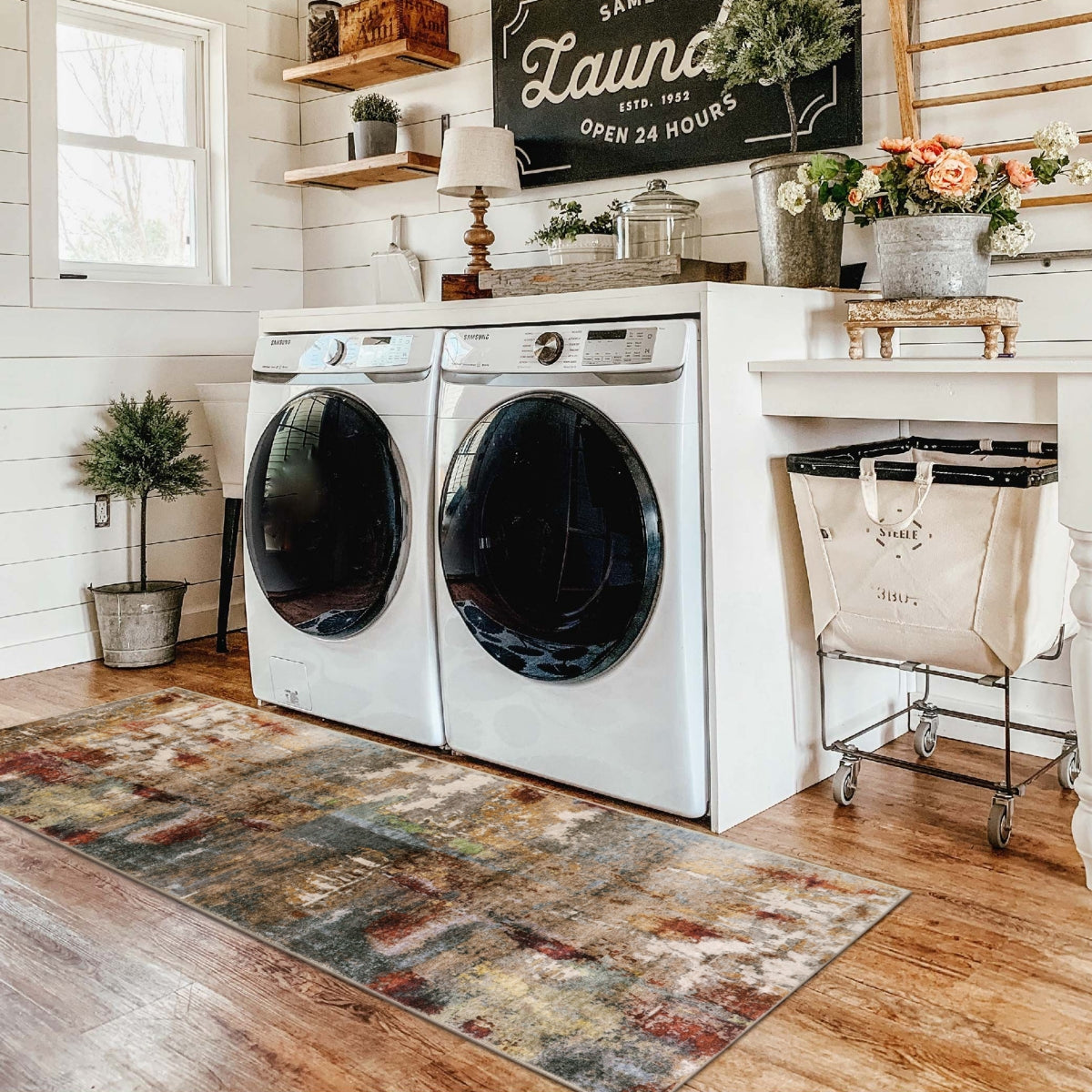 Modern Abstract Area Rug