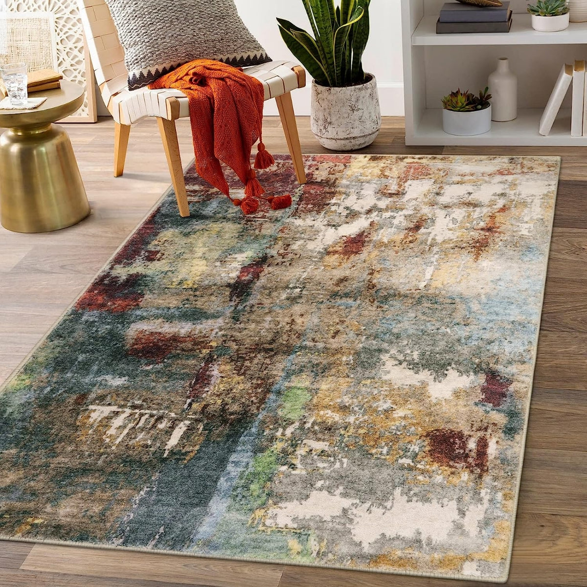 Modern Abstract Area Rug