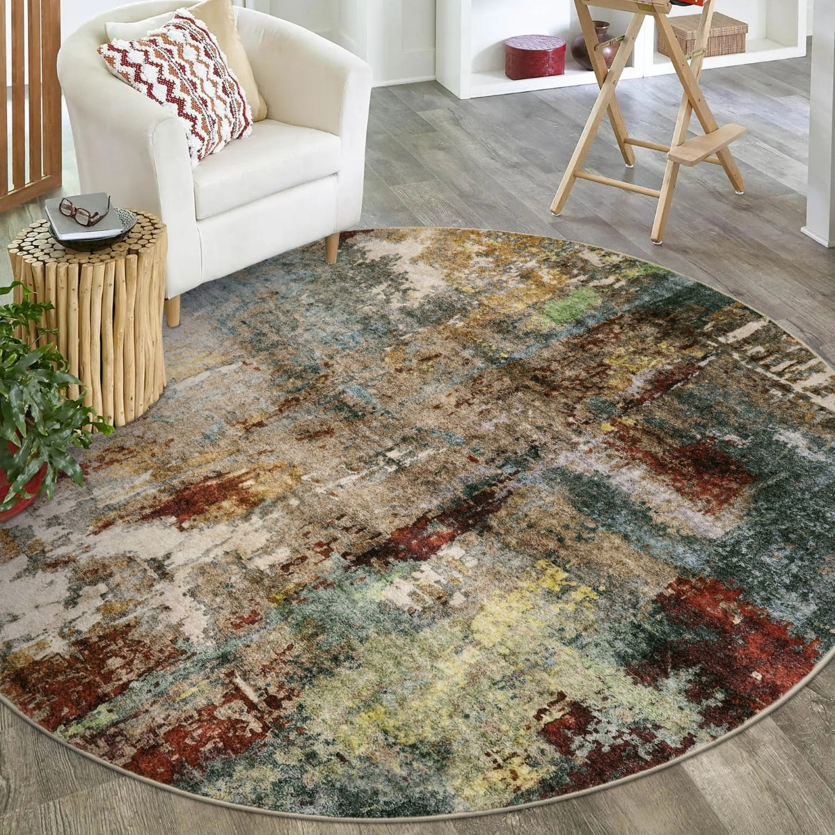 Modern Abstract Area Rug