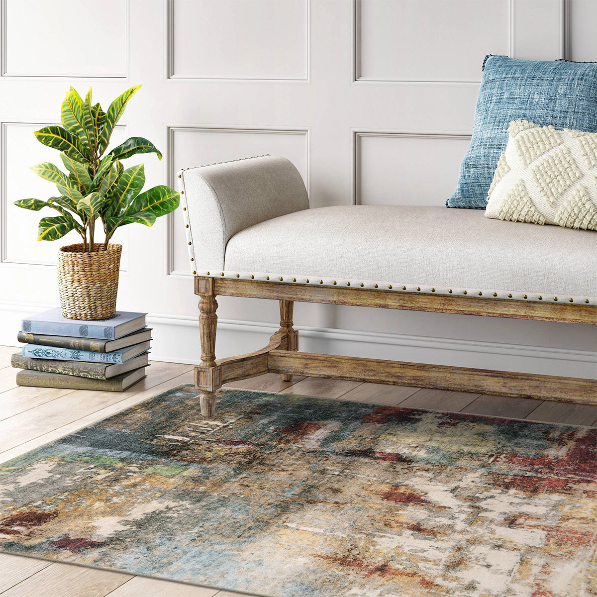 Lahome Modern Abstract Area Rug