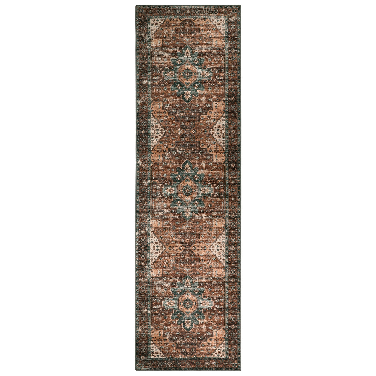 Ultra-Thin Washable Vintage Area Rug