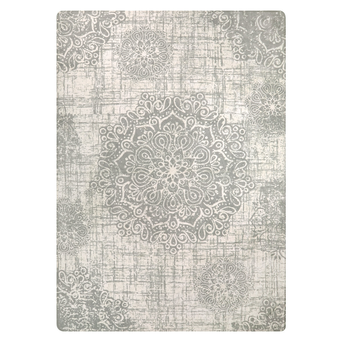Oriane Washable Vintage Medallion Rug Area Rugs Lahome