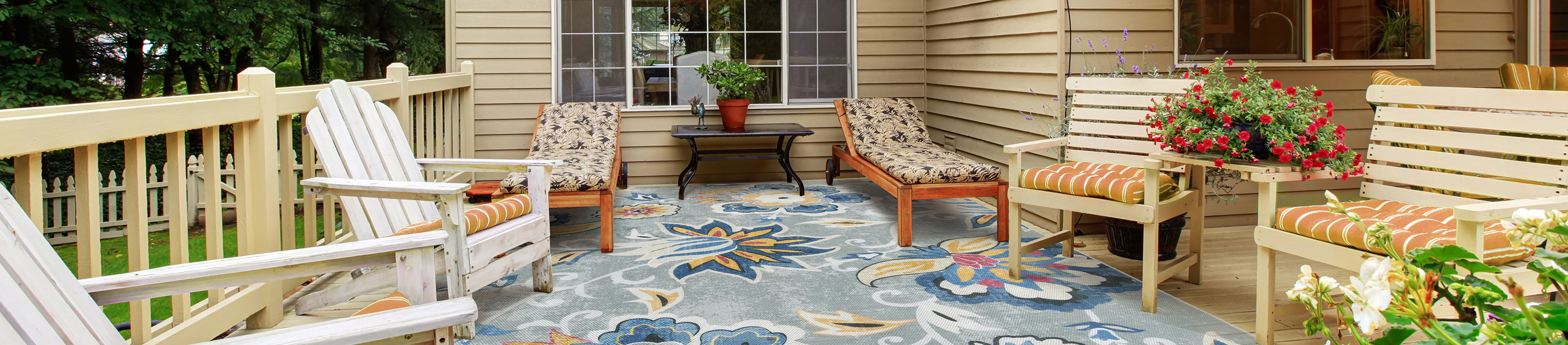 How to Choose and Care Your Modern Outdoor Rugs?