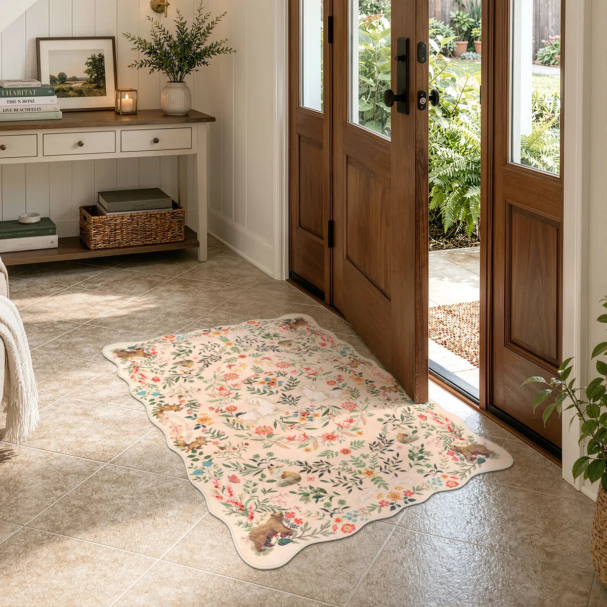 how to match rugs with floor colors