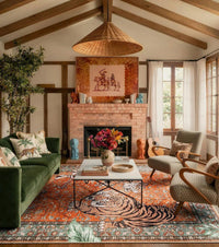 How to Use Animal Print Rug Designs as an Interior Focal Point