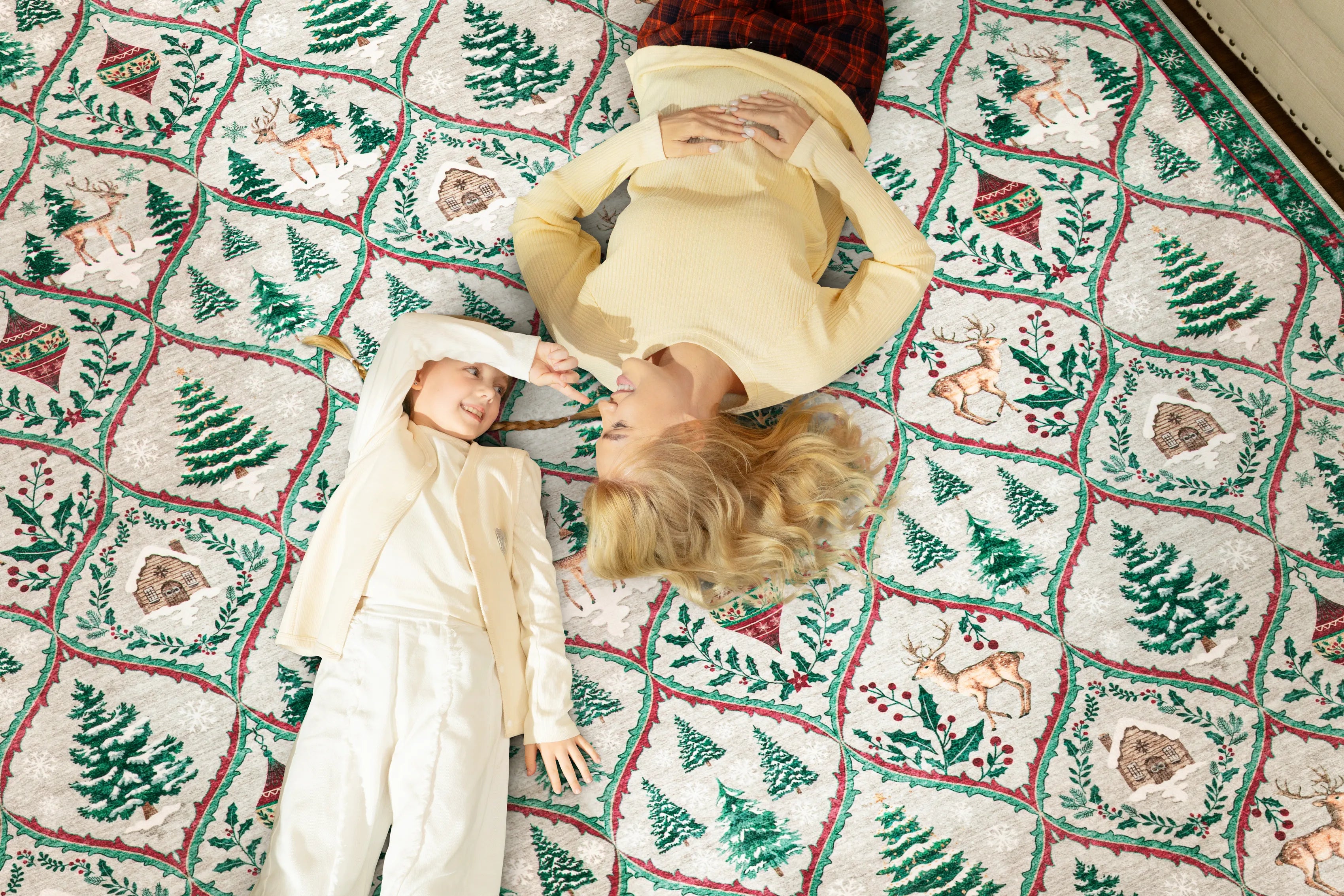 Christmas Decor Inspiration: Transform Every Room with Cozy Christmas Rugs