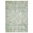 Velora Washable Vintage Green Rug Area Rugs Lahome