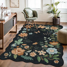 lahome floral boho washable area rugs kitchen runners