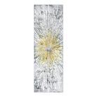 Lahome Modern Abstract Radiant Sunshine Gold Area washable Rug