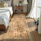 Elowen Washable Forest Botanical Walnut Brown Rug Rugs Lahome