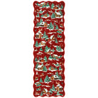 Gabriel Christmas Washable Cottage Lights Forest Animals Red Rug Area Rugs Lahome