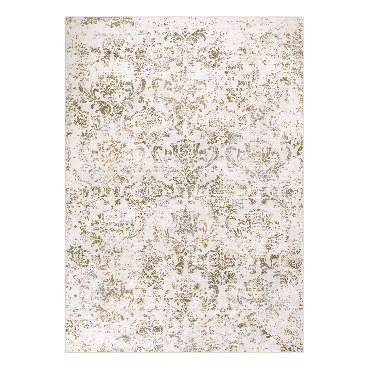 Esme Transitional Paisley Palace Floral Beige Area Rug