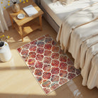 Clearance Meline Washable Classic Moroccan Trellis California Sunset Rug Clearance Rugs Lahome