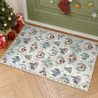 Pascal Christmas Washable World Moroccan Beige Rug Area Rugs Lahome 2' x 3'