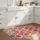 Clearance Meline Washable Classic Moroccan Trellis California Sunset Rug Clearance Rugs Lahome
