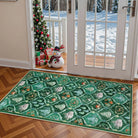 Christmas Washable World Moroccan Green Rug (Copy) Area Rugs Lahome