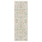 Chloe Washable Boho Insect Botanical Floral Beige Runner Rug Area Rugs Lahome