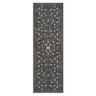 Savarin Washable Vintage Floral Beige/Green Rug Runner Rugs Lahome