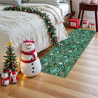 Christmas Washable World Moroccan Green Rug (Copy) Area Rugs Lahome