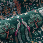 Avine Washable Bohemian Botanical Animals Green Rug Rugs Lahome