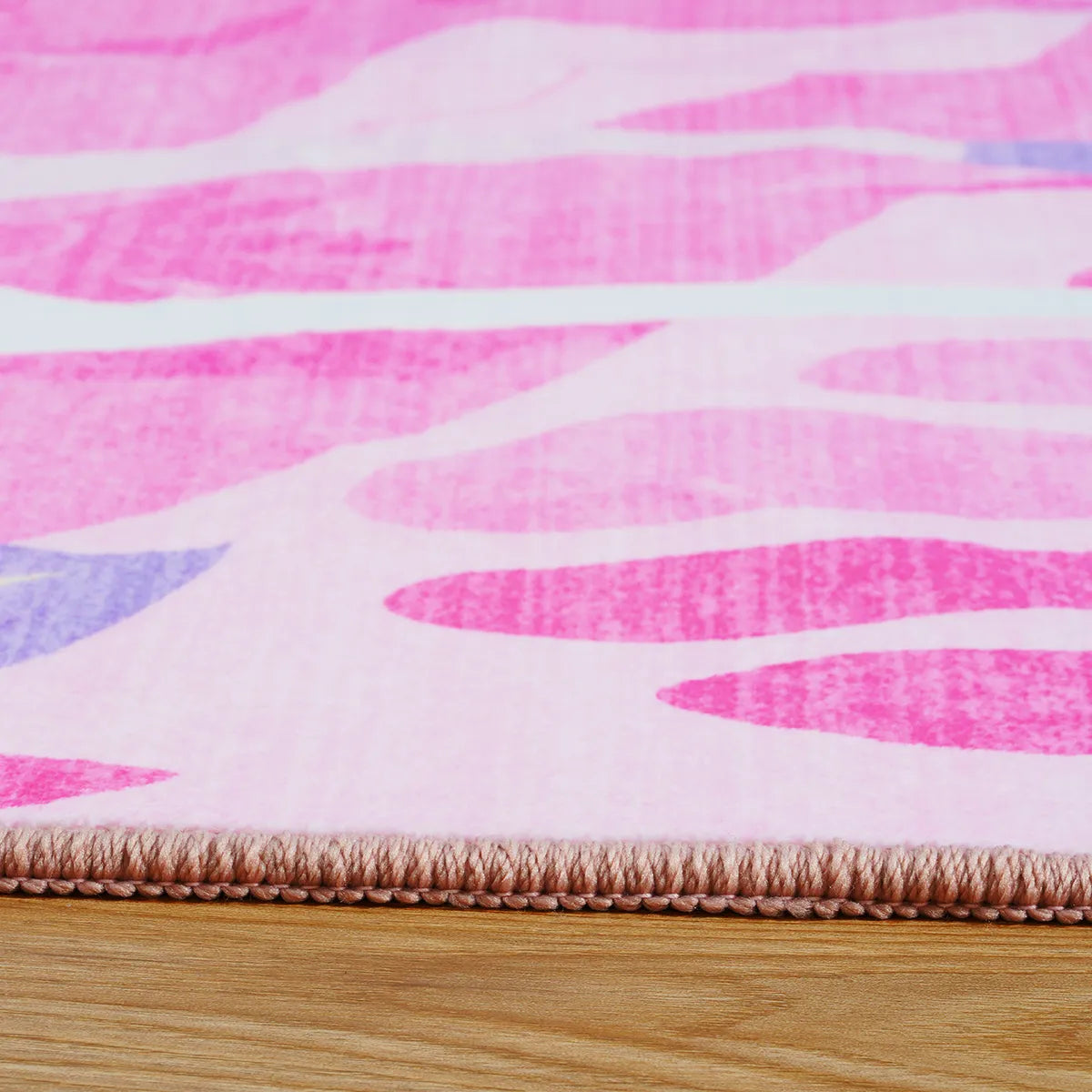 Lunie Washable Whimsical Unicorn Pink kids Rug Area Rugs Lahome