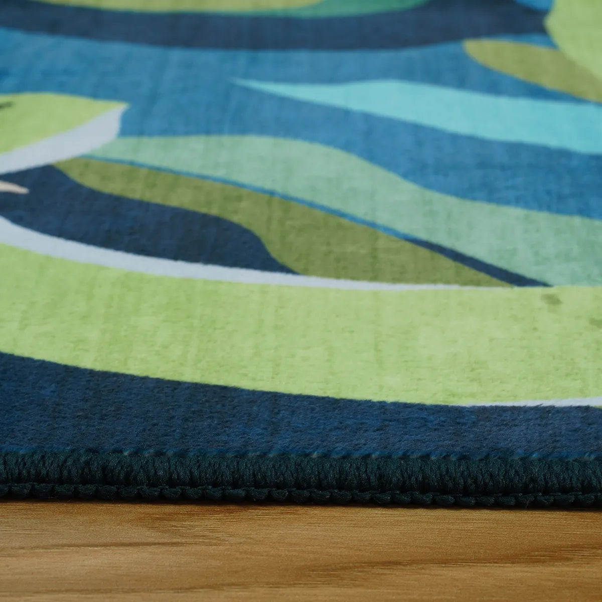 Dinoe Washable Jungle Dinosaur Navy kids Rug Area Rugs Lahome