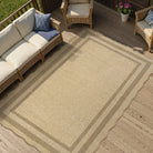 Linoe Washable Layered Wavy Oatmeal Easy Jute Rug Rugs Lahome