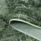 Velora Washable Vintage Dark Green Rug Area Rugs Lahome