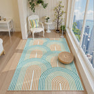 Namia Washable Modern Arch Stripe Colorful Rug Rugs Lahome