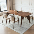 Ondel Washable Abstract Terrain Beige Rug Area Rugs Lahome
