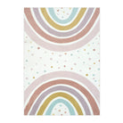 Tipou Washable Rainbow Morandi Kids Rug Area Rugs Lahome